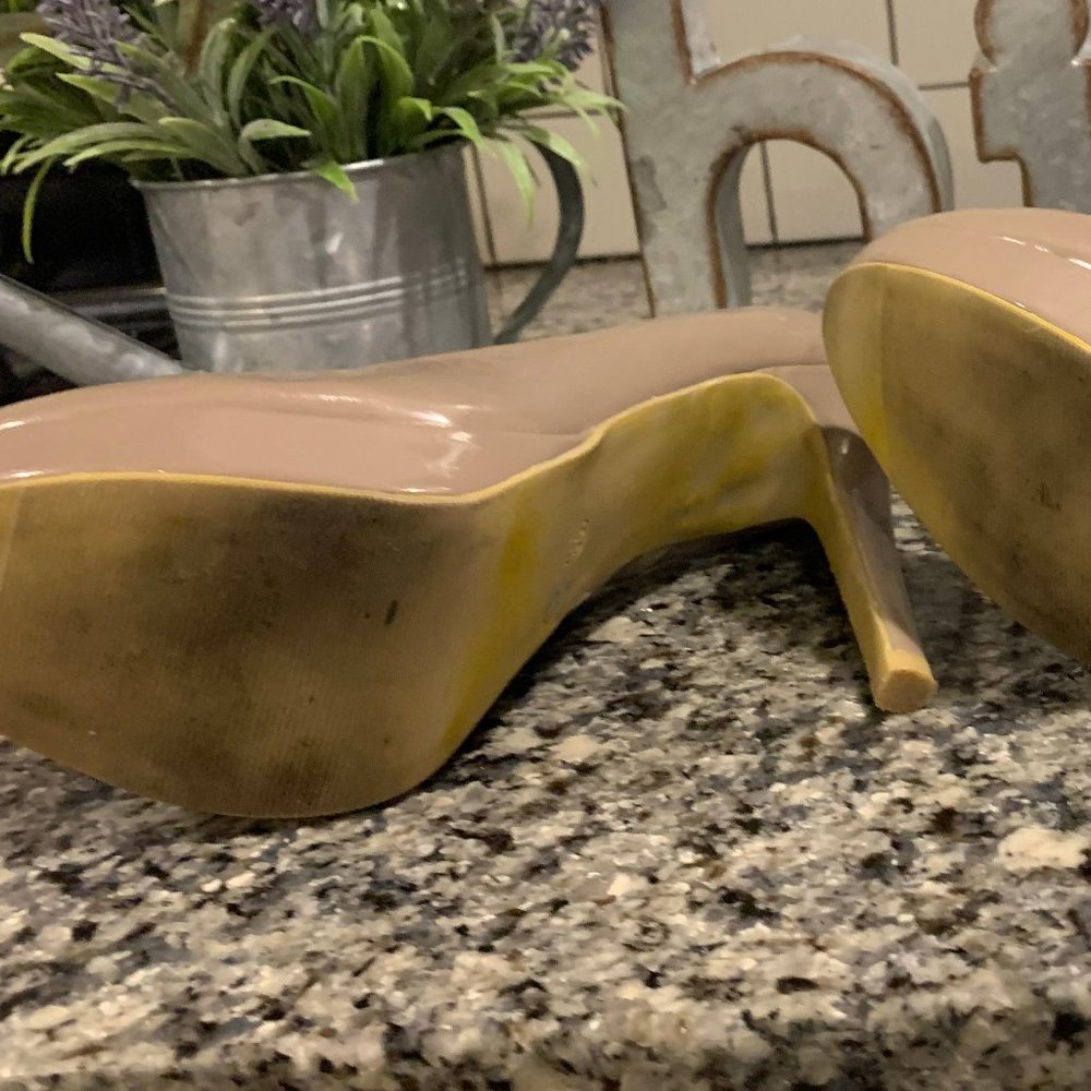 Steve Madden Beige P Reta Pumps Heels 8.5 - Picture 7 of 9